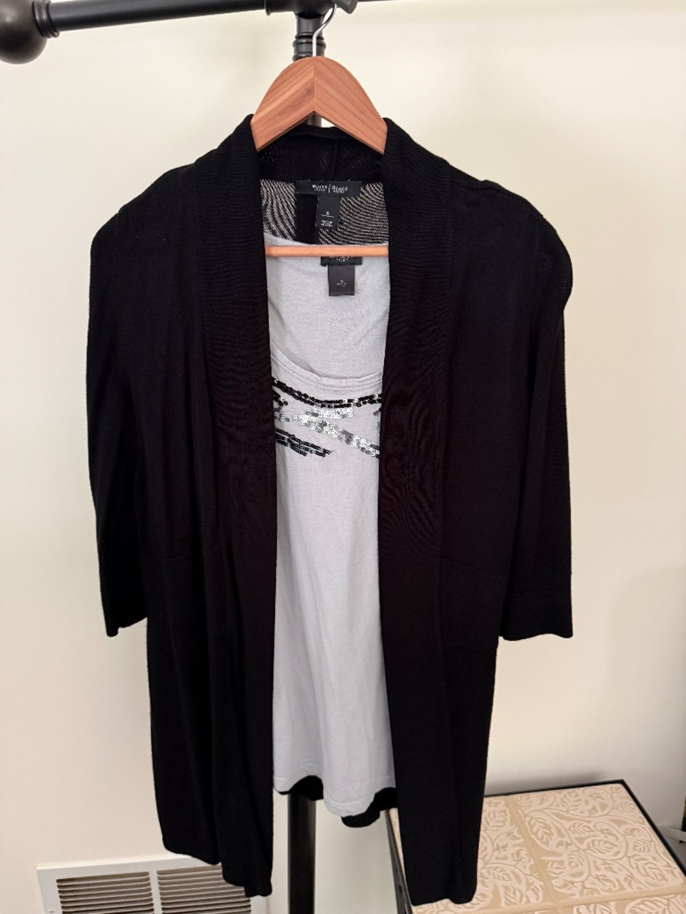 Ann Taylor Tank with WHBM Cardigan